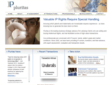 Tablet Screenshot of pluritas.com